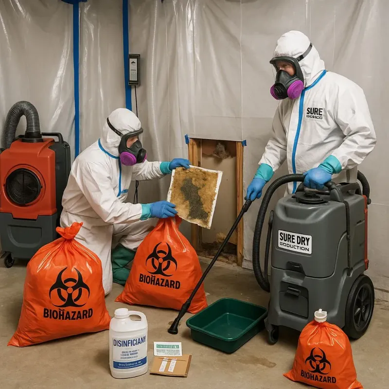 Contaminated Water Handling Protocols process in New Berlin, IL